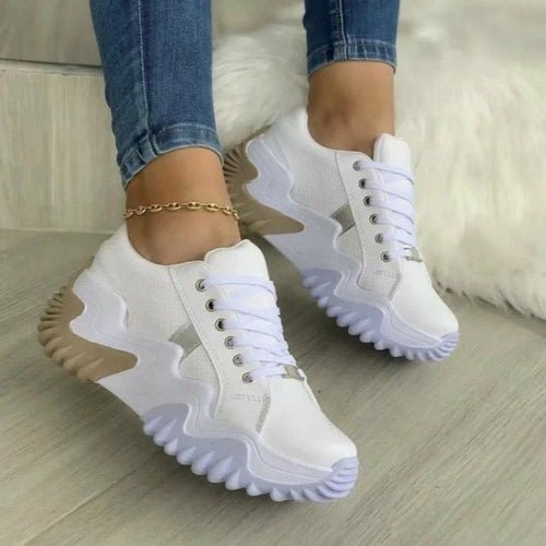 Thick Bottom Canvas Casual Shoes Summer Women's Sneakers - WFP Store