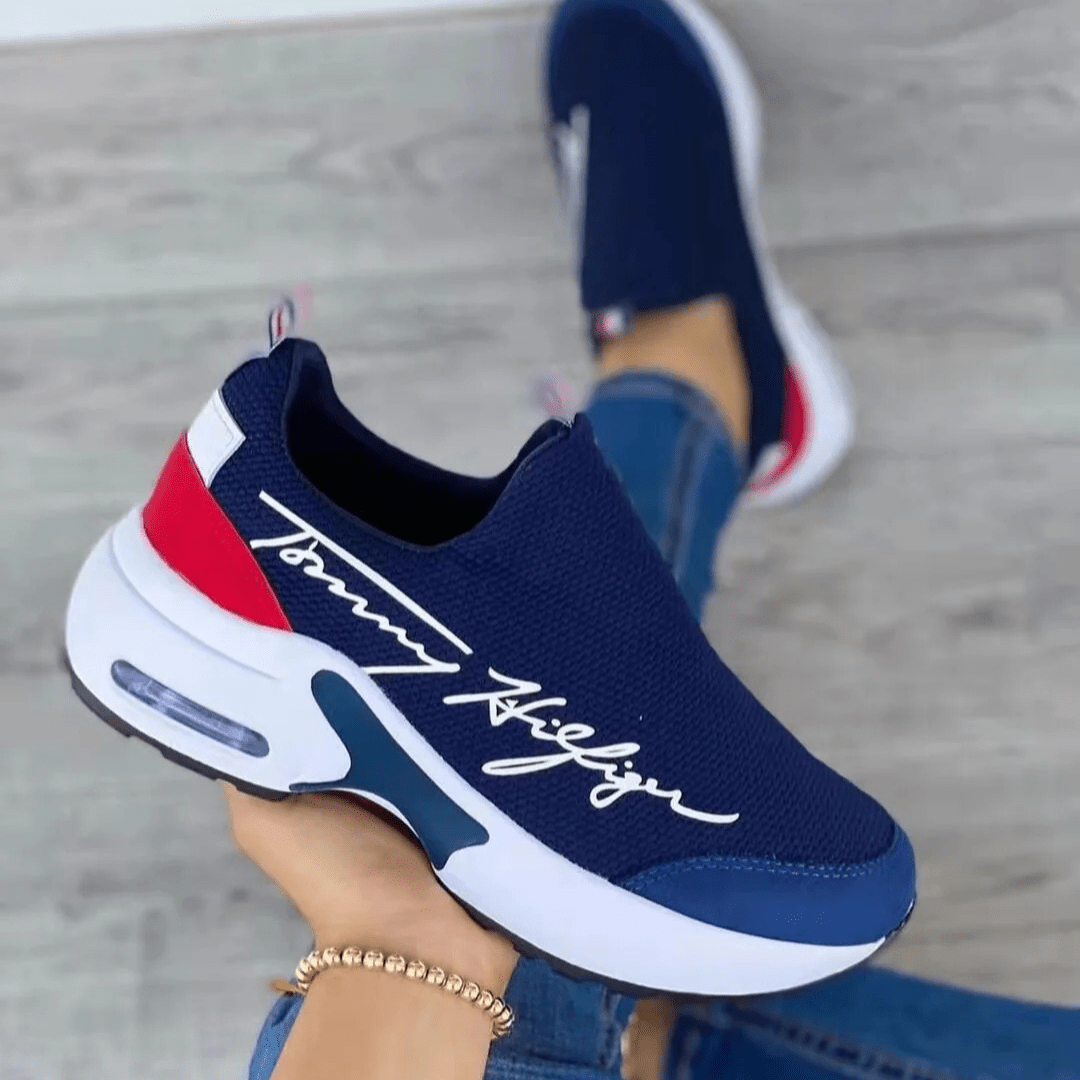 Casual Breathable Wedges Ladies Walking Sneakers Flat Women Shoes - WFP Store