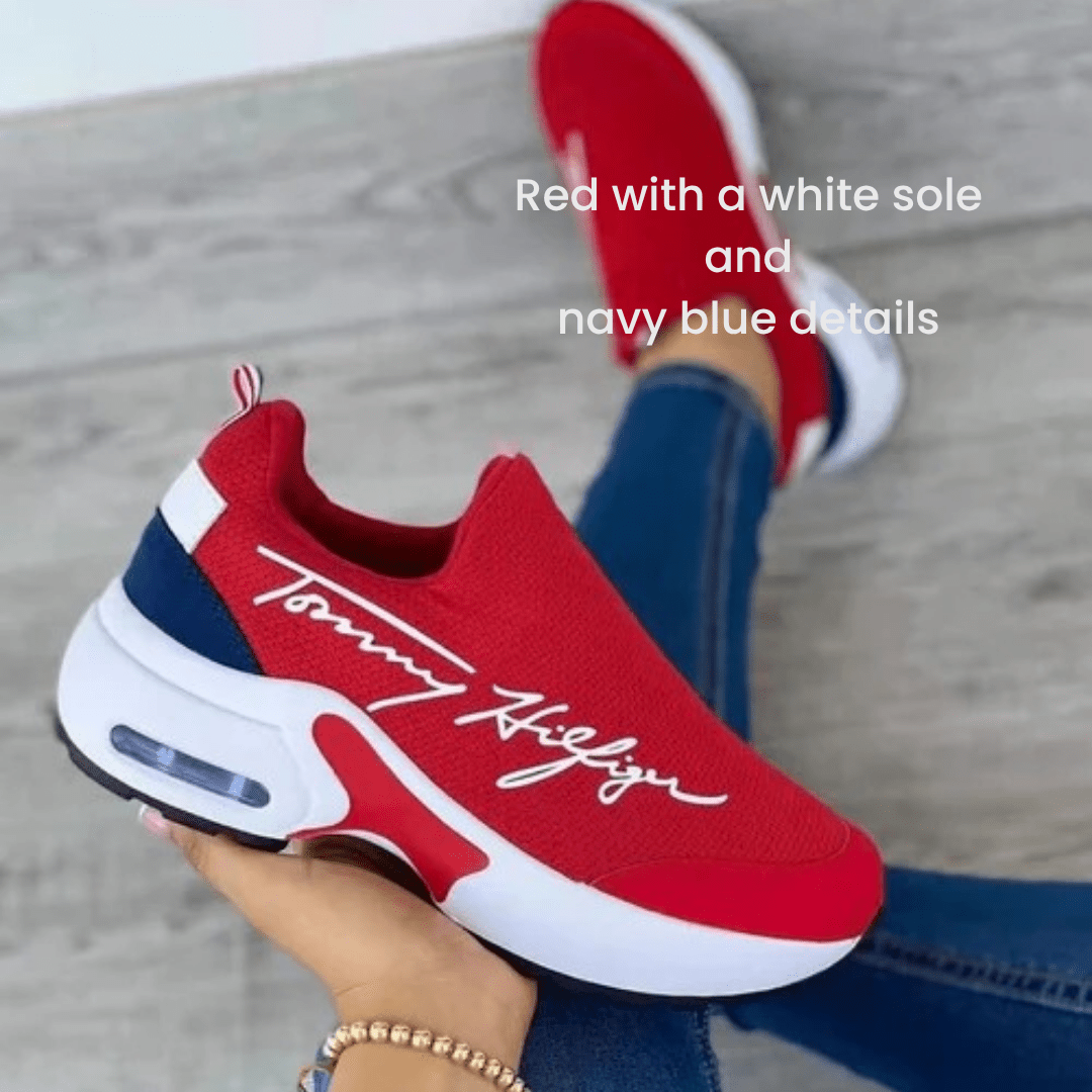 Casual Breathable Wedges Ladies Walking Sneakers Flat Women Shoes - WFP Store