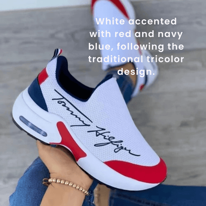 Casual Breathable Wedges Ladies Walking Sneakers Flat Women Shoes - WFP Store