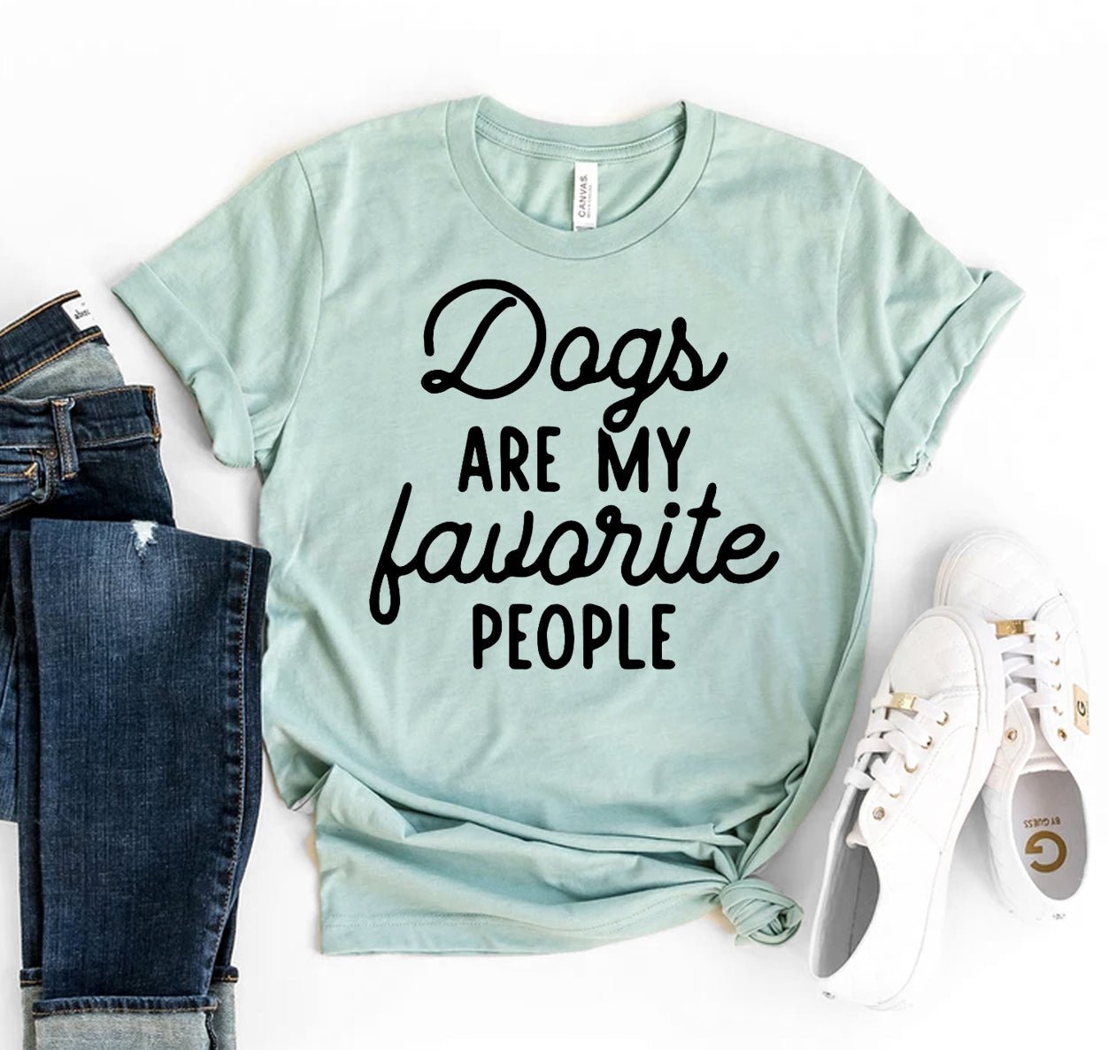 Dogs Are My Favorite People T-shirt - WFP Store