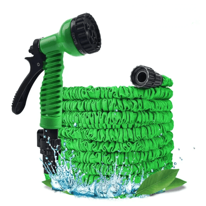 Expanding Expandable Flexible Garden Water Hose w Spray Nozzle 25, 50, - WFP Store