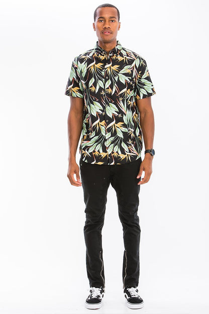 HAWAIIAN BUTTON DOWN SHIRT - WFP Store