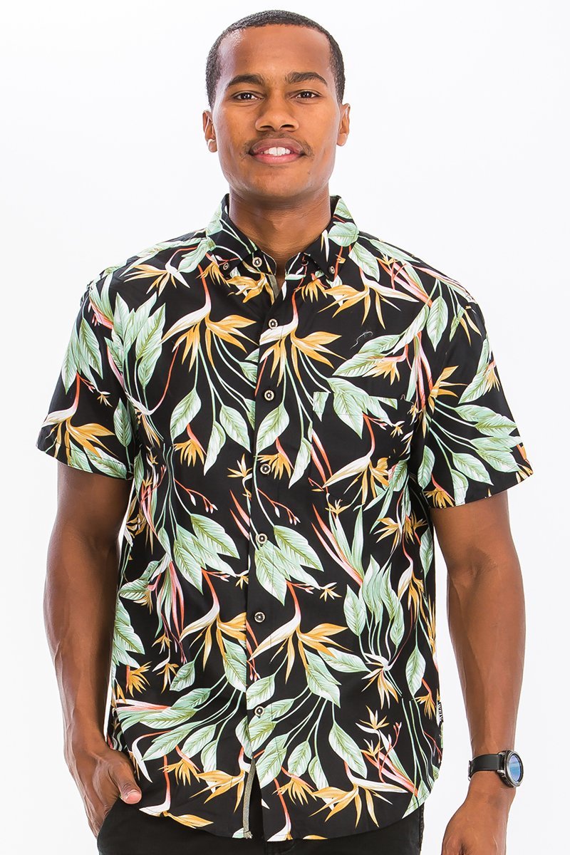 HAWAIIAN BUTTON DOWN SHIRT - WFP Store