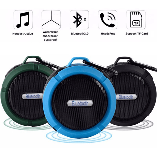 Mini Portable Waterproof Bluetooth Speaker with Suction Cup – Mini & Durable - WFP Store