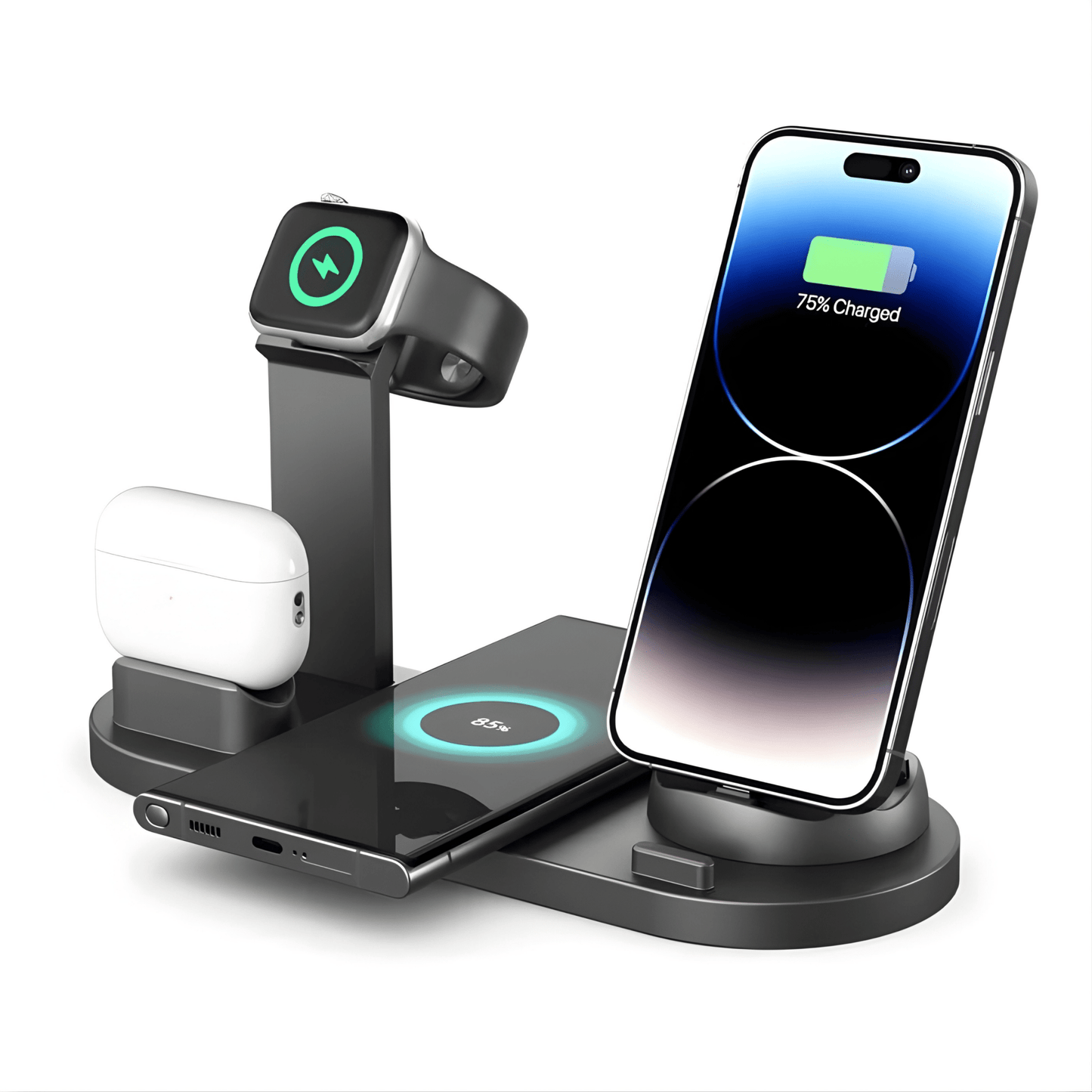 Multi - function Phone Stand with Wireless Charging - WFP Store