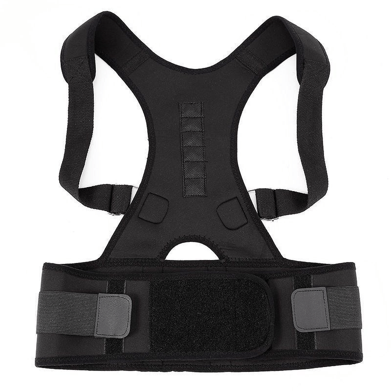 Posture Corrector Support Magnetic Back Shoulder Brace Belt Band For - WFP Store