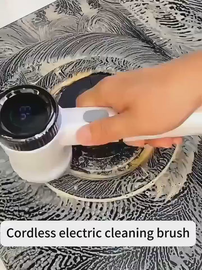 Multifunctional Smart Display Electric Cleaning Brush Wireless Kitchen