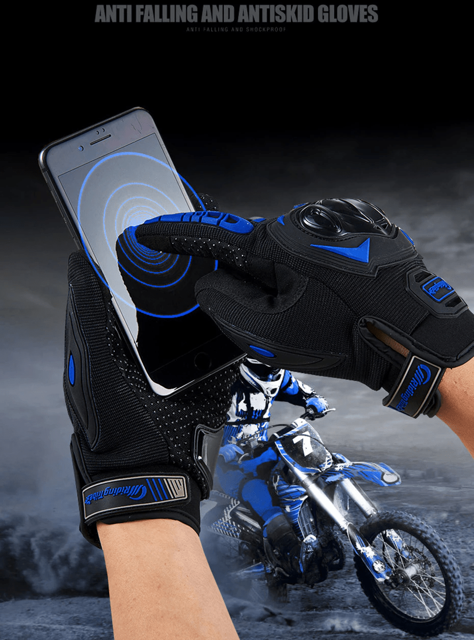 Racing Motorcycle Motorbike Motocross Riding Dirt Bike Full Finger - WFP Store