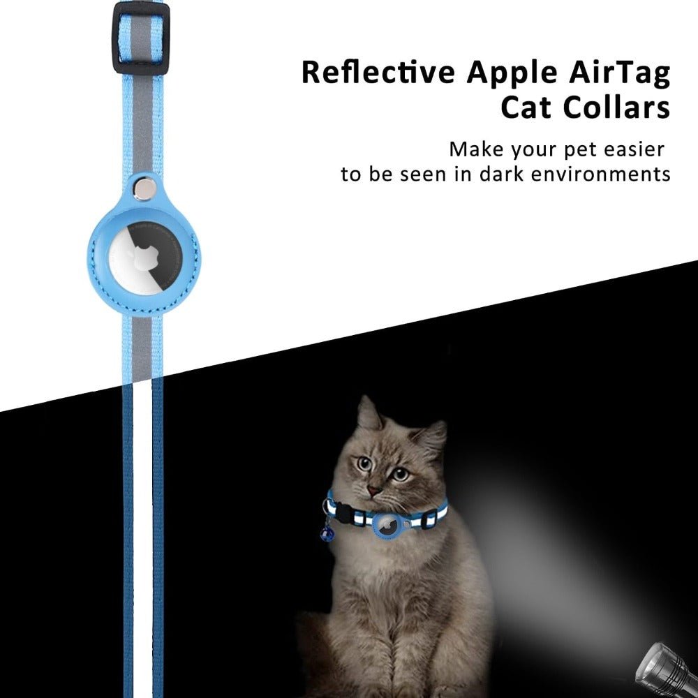 Reflective Airtag Case Collar for Cats and Dogs - WFP Store