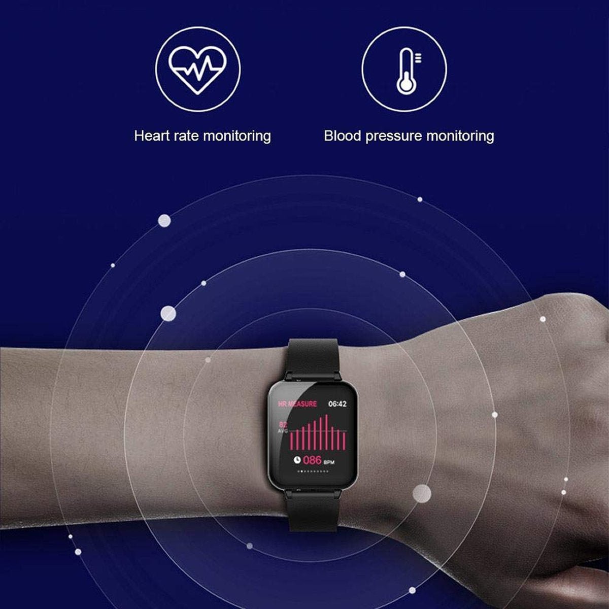 Smart Fit Total Wellness And Sports Activity Watch - WFP Store