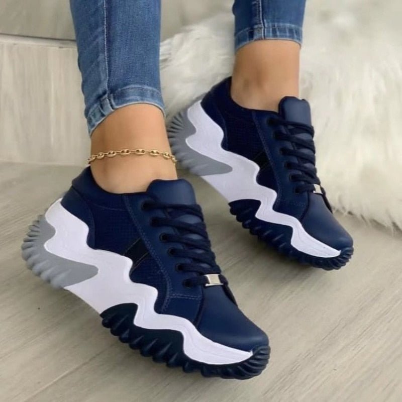 Thick Bottom Canvas Casual Shoes Summer Women's Sneakers - WFP Store