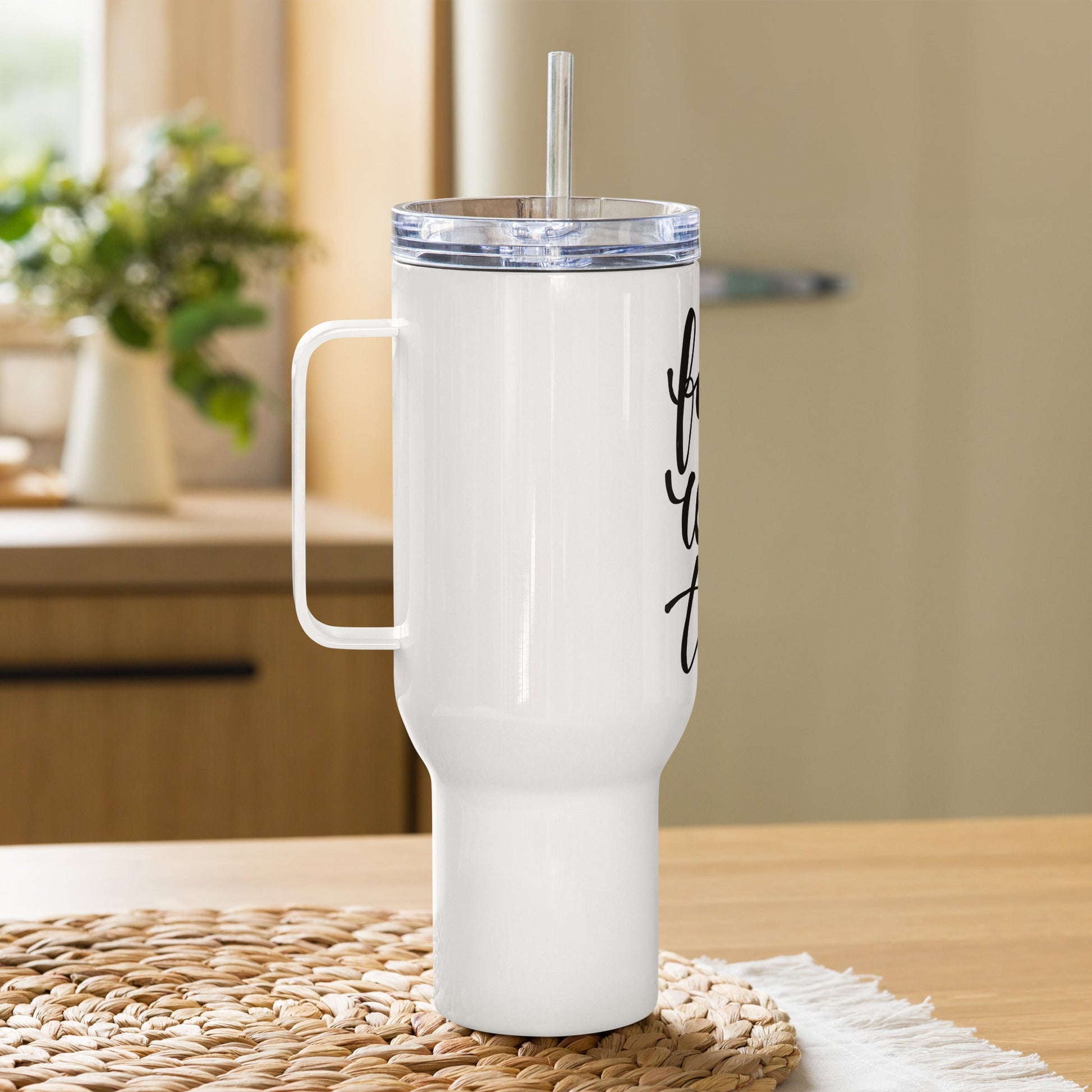 Travel mug with a handle - WFP Store