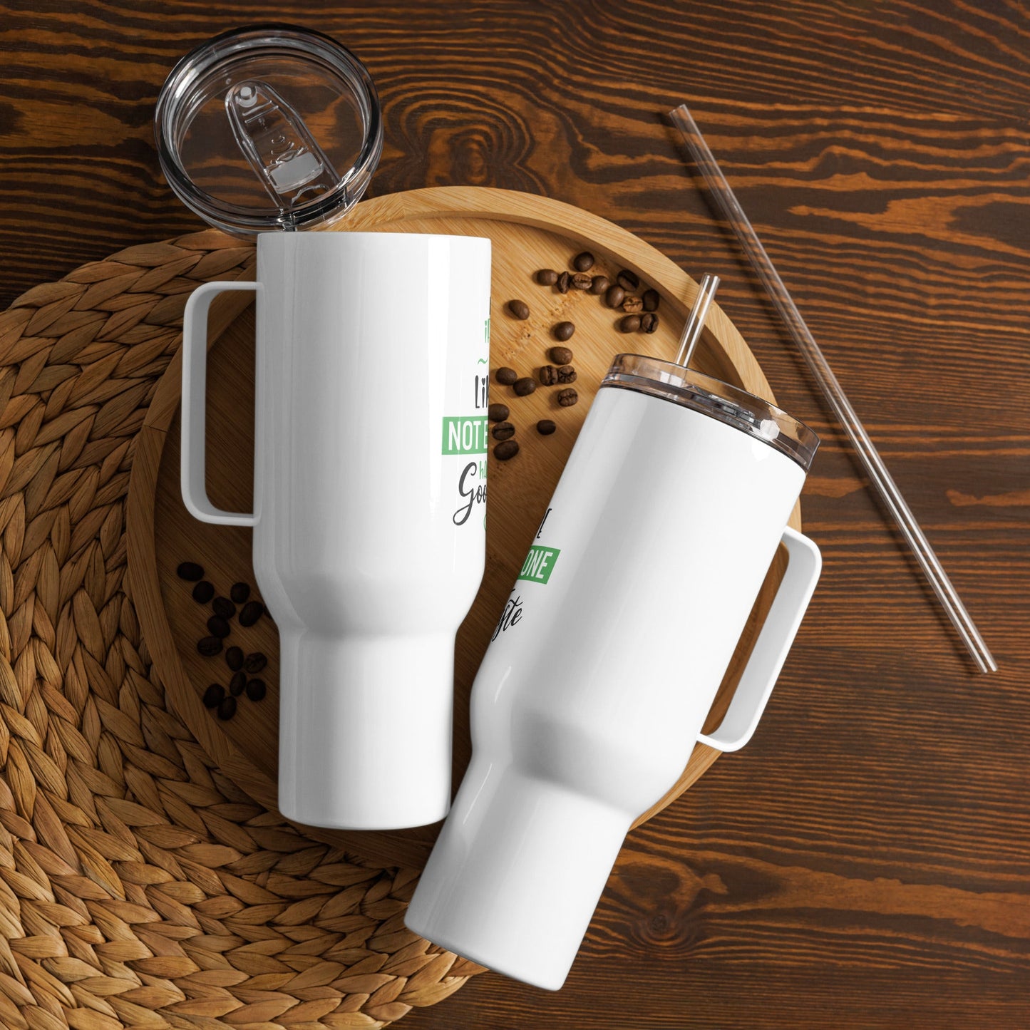 Travel mug with a handle - WFP Store