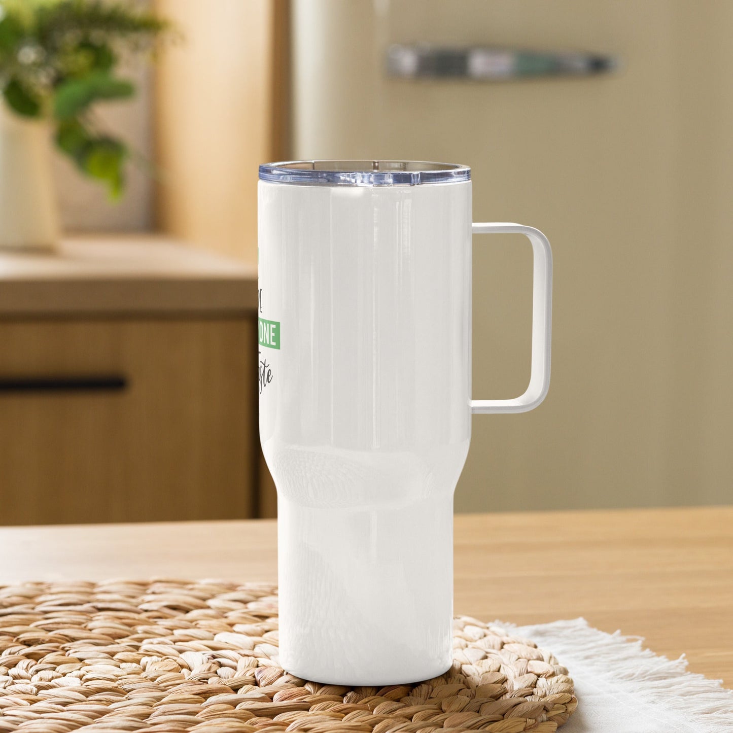 Travel mug with a handle - WFP Store