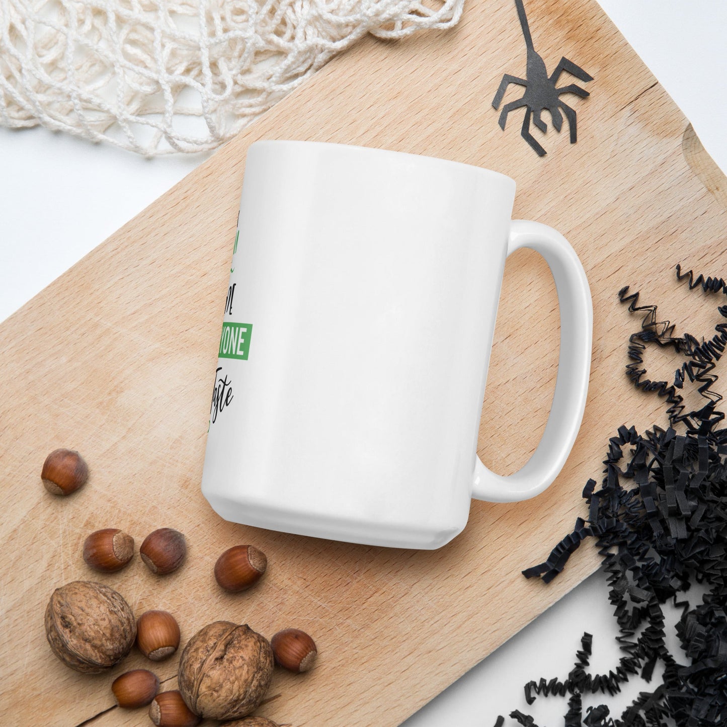 White glossy mug - WFP Store