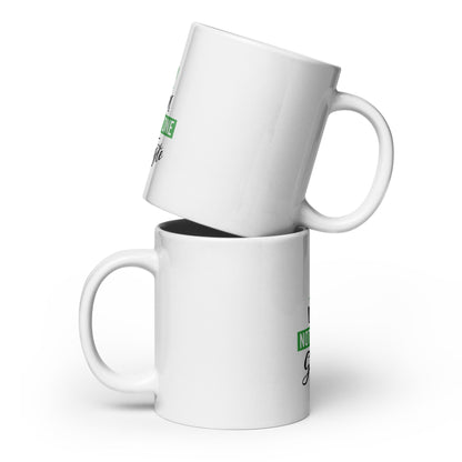White glossy mug - WFP Store