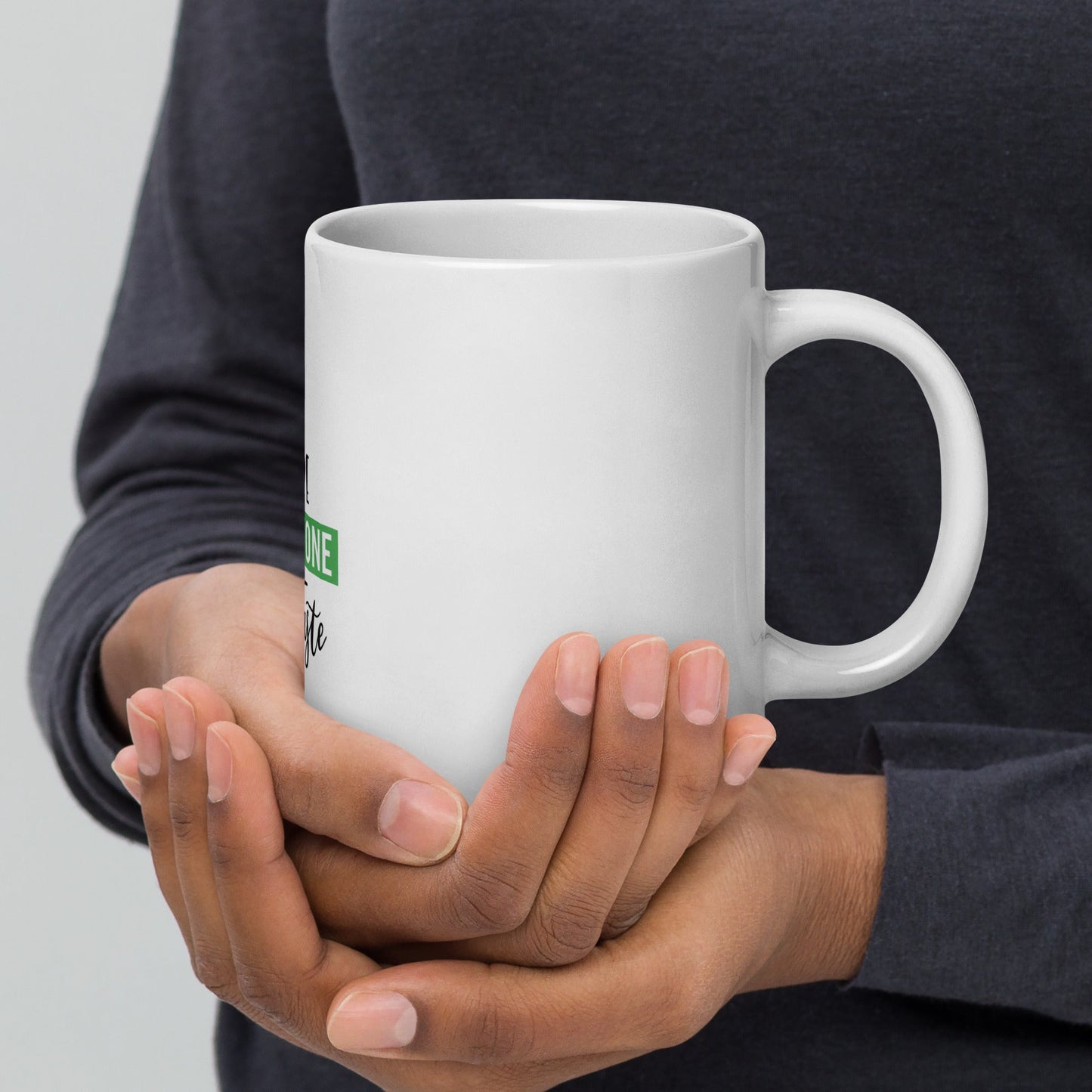 White glossy mug - WFP Store