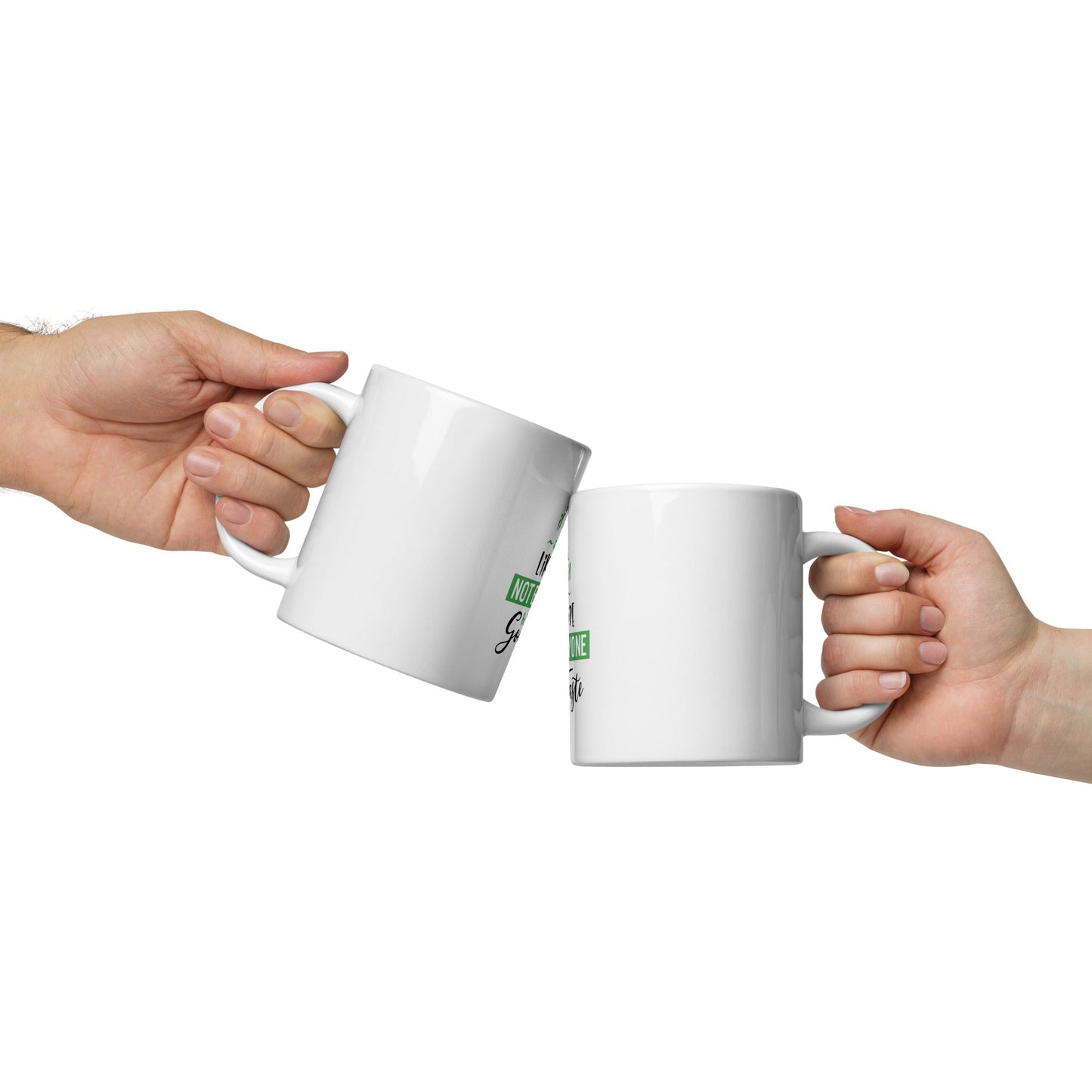 White glossy mug - WFP Store