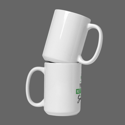 White glossy mug - WFP Store